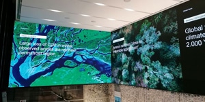 Pantalla led corporativa